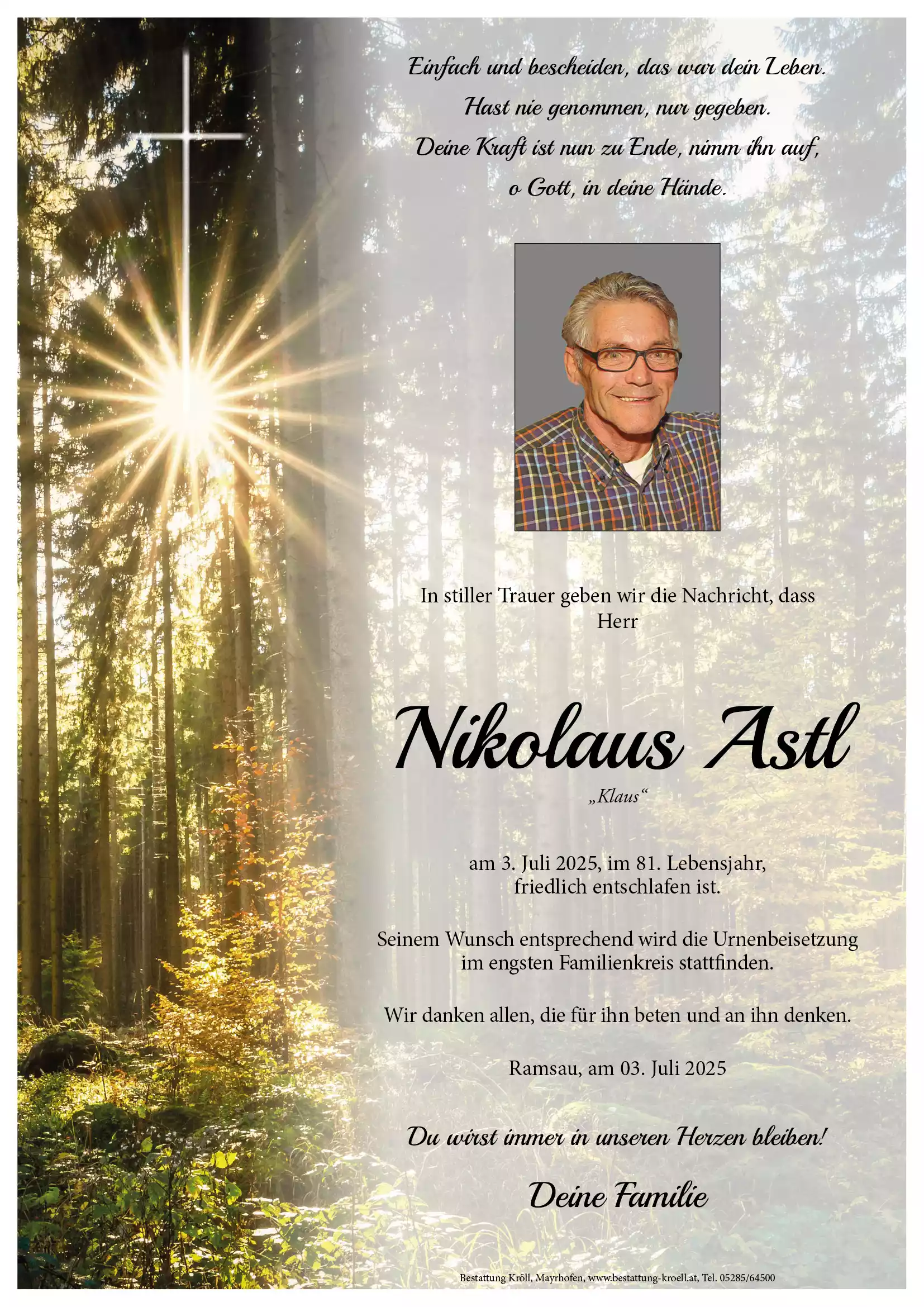 Parte von Nikolaus Astl